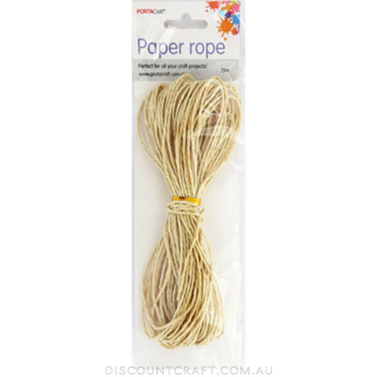 Hohopeti Craft Cord Paper Twine Braided Rope Paper Cord Paper Rope  Drawstring Paper String Craft Rope Cord