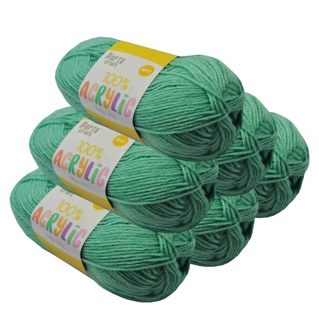 Acrylic Yarn 100g 189m 8ply - Mintox