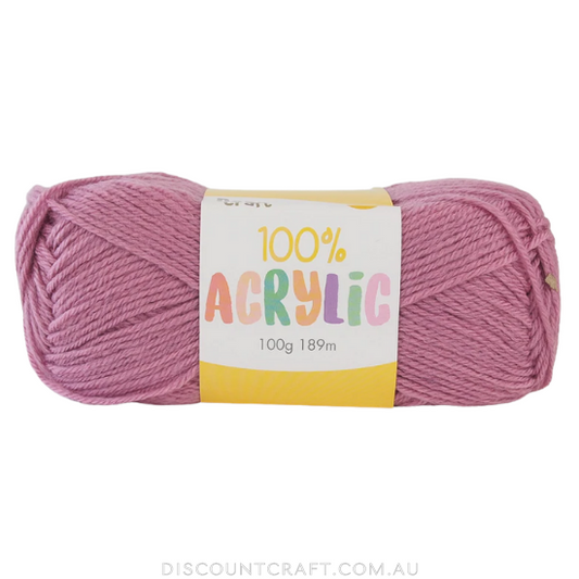 Acrylic Yarn 100g 189m 8ply - Fuzzy Wuzzy