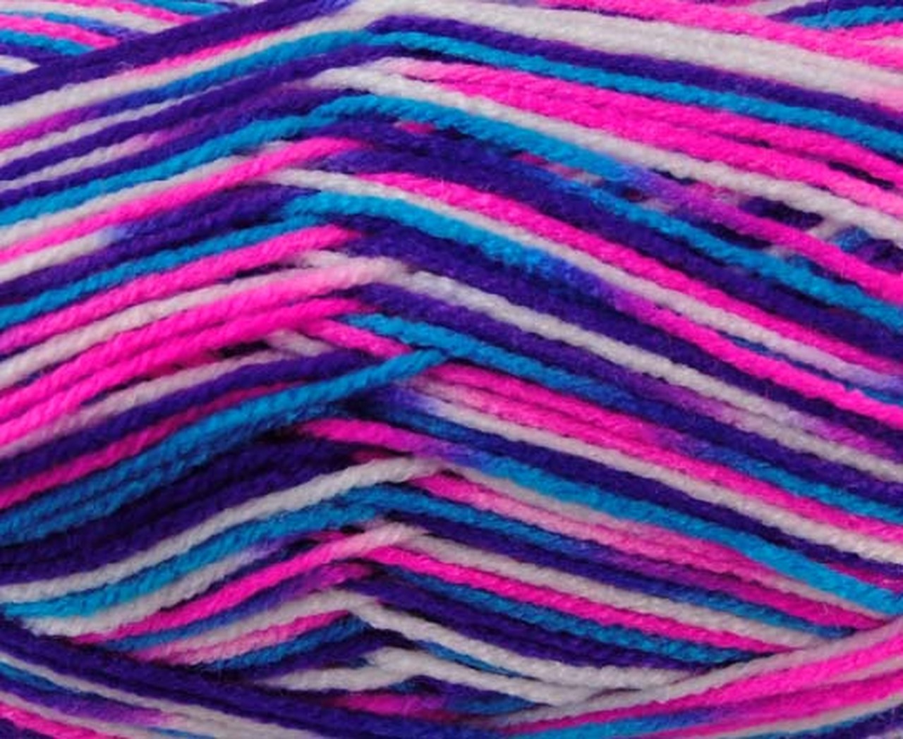 Acrylic Yarn 100g 189m 8ply - Variegated Gobstopper