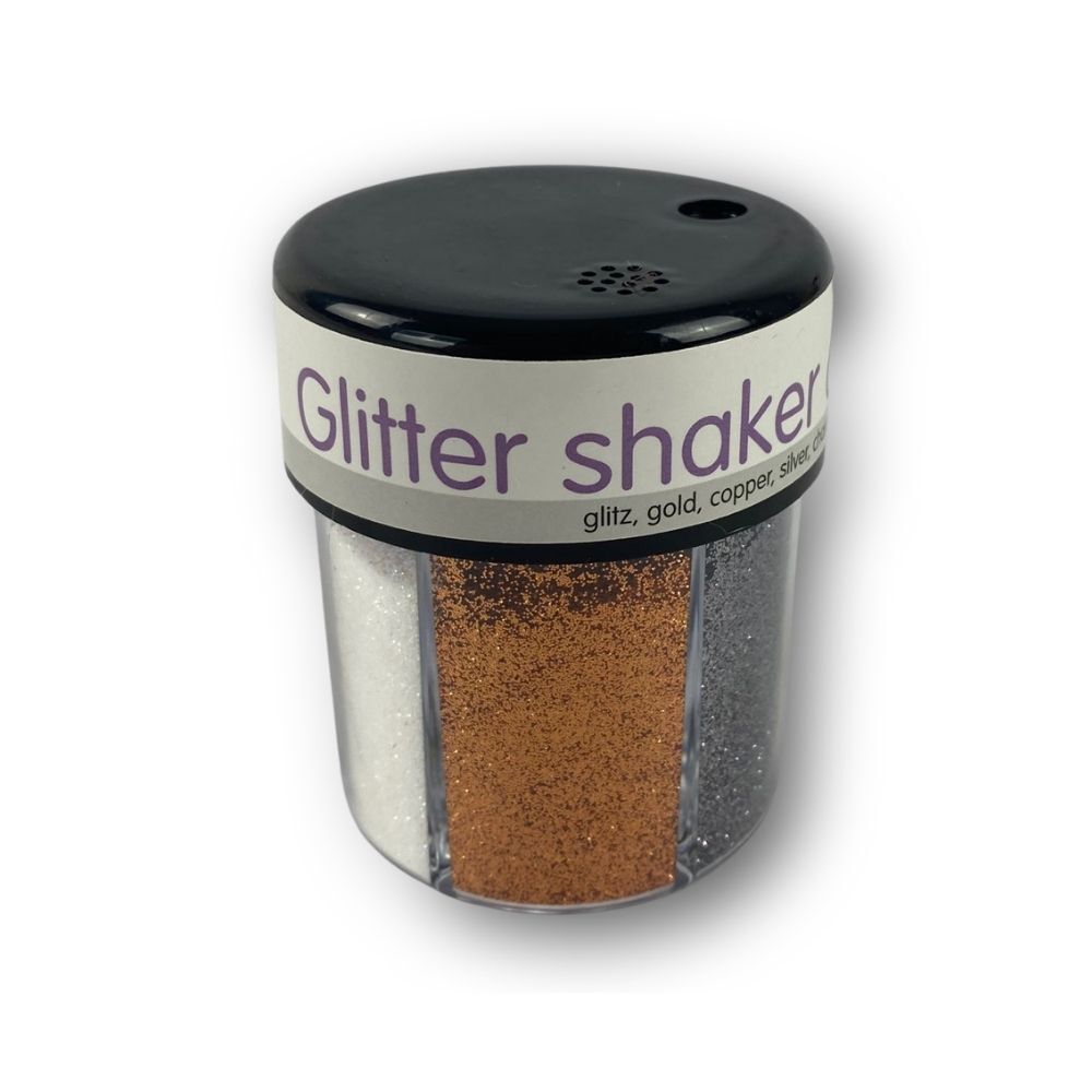 Glitter Shaker 6 Way - Metallic Colours