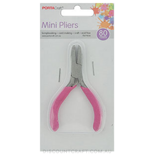 Mini Pliers 80mm Round Nose