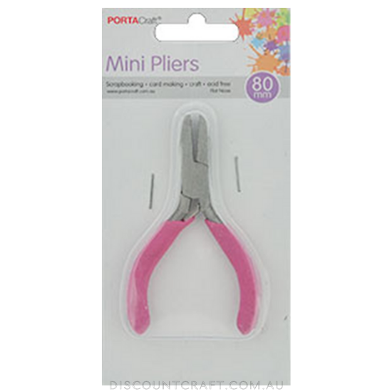 Mini Pliers 80mm Long Nose