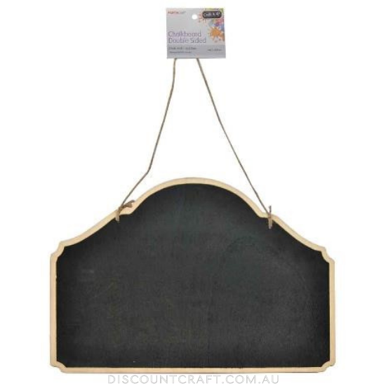 Chalkboard Double Sided - Fancy 260mm x 190mm