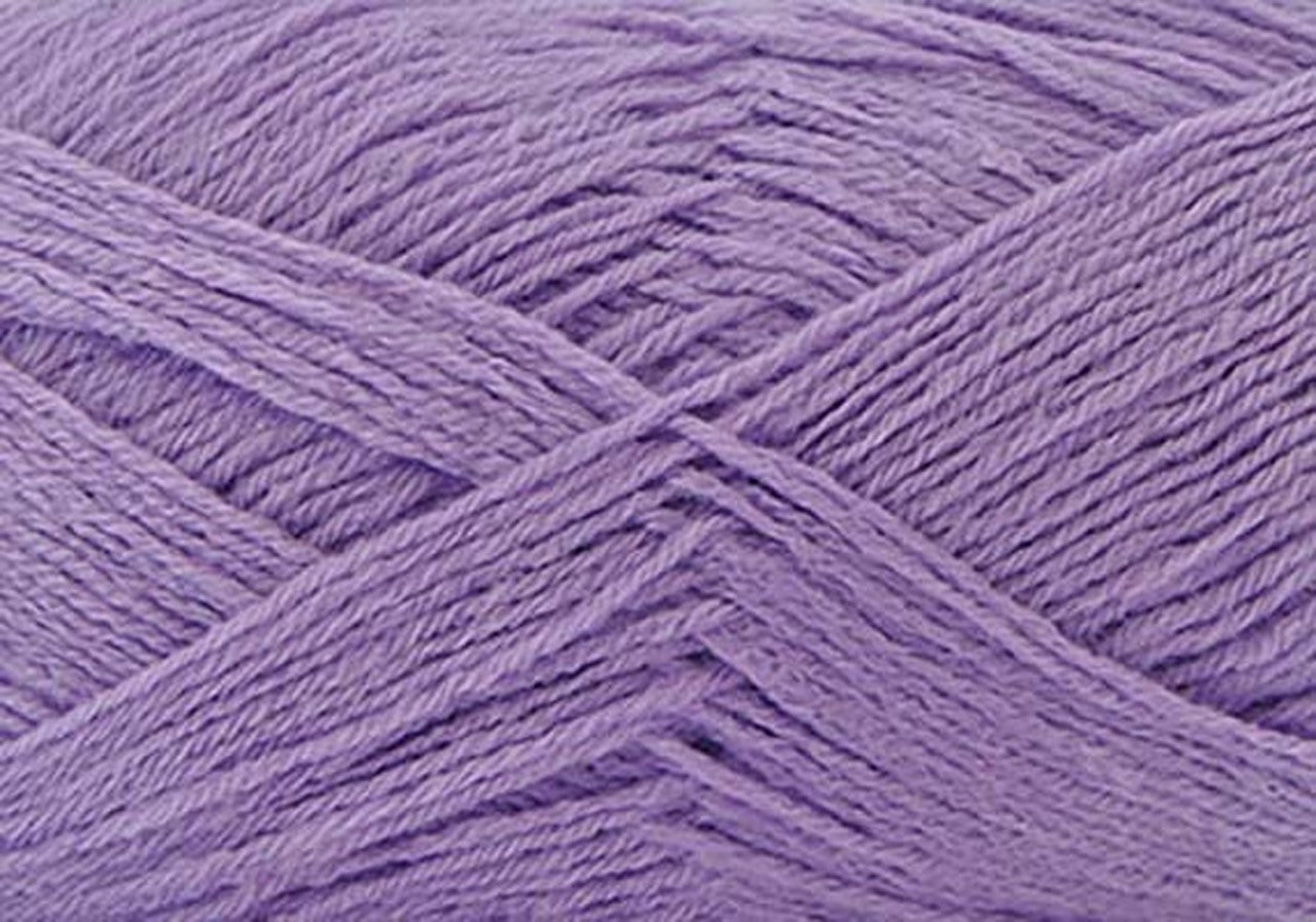 Super Soft Baby Acrylic Yarn 420m 4ply - Soft Lilac