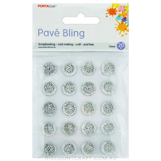 Bling Cluster 12mm 20pc - Clear