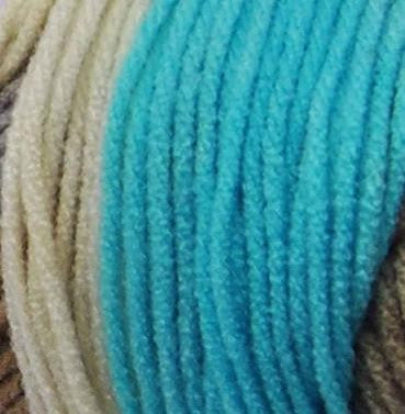 Stripes Acrylic Yarn 100g 188m 8ply - Sandbar