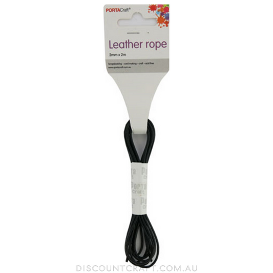 Leather Rope 2mm 2m
