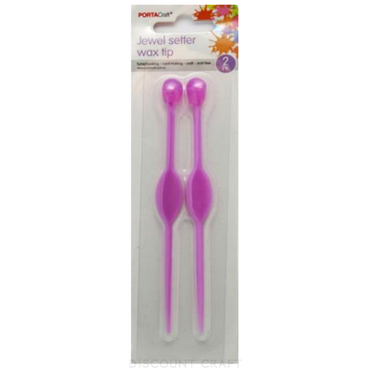 Jewel Setter with Wax Tip 2pk