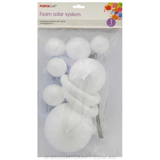 Polystyrene Solar System Kit