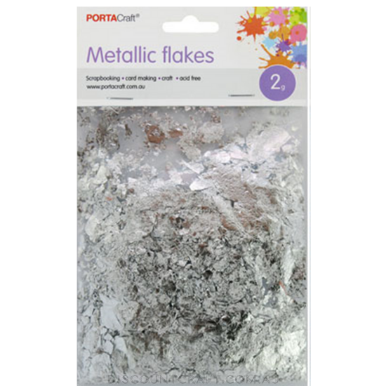 Metallic Flakes 2g - Silver