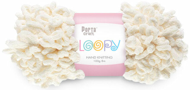 Loopy Yarn 100g 8m - Cream