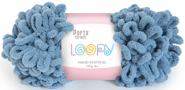 Loopy Yarn 100g 8m - Sky Blue