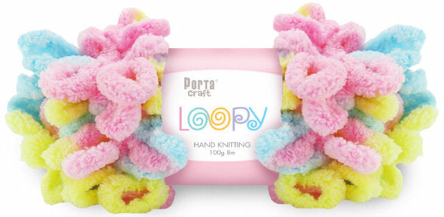 Loopy Yarn 100g 8m - Pastel Baby