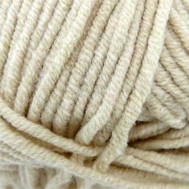 Luxe Cotton Blend Yarn 100g 220m 8ply - Ivory