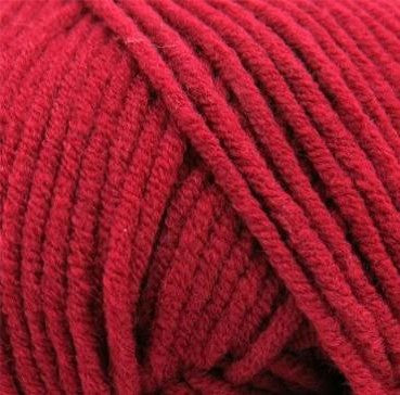 Luxe Cotton Blend Yarn 100g 220m 8ply - Ruby