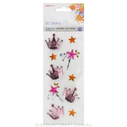 Gem Decals 10pc - Princess