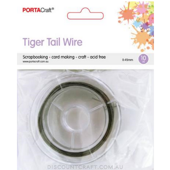 Tiger Tail Wire 0.45mm 10m