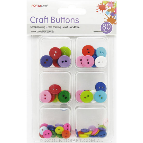 Button Pack 9 & 12mm 80pk