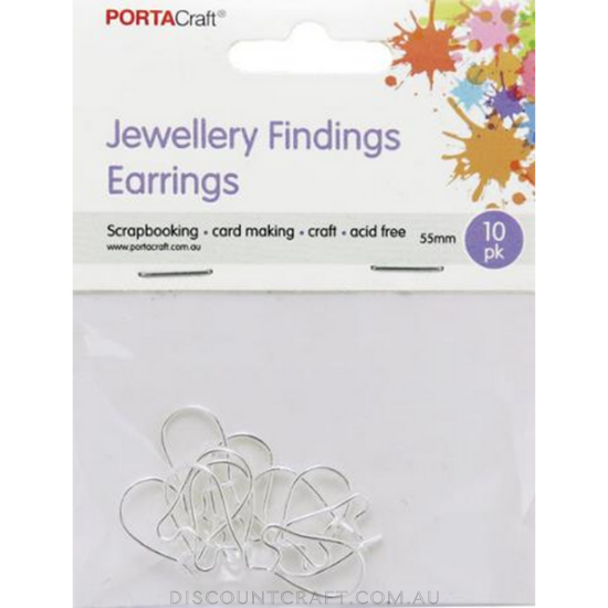 Earring Hooks 14mm 10pk