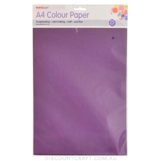 A4 Paper 80gsm 25pk - Dark Purple
