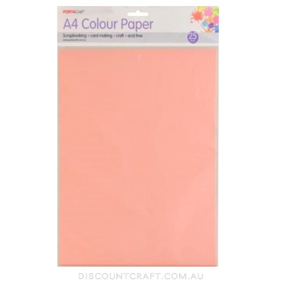 A4 Printer Paper Fuschia Pink Coloured 80GSM