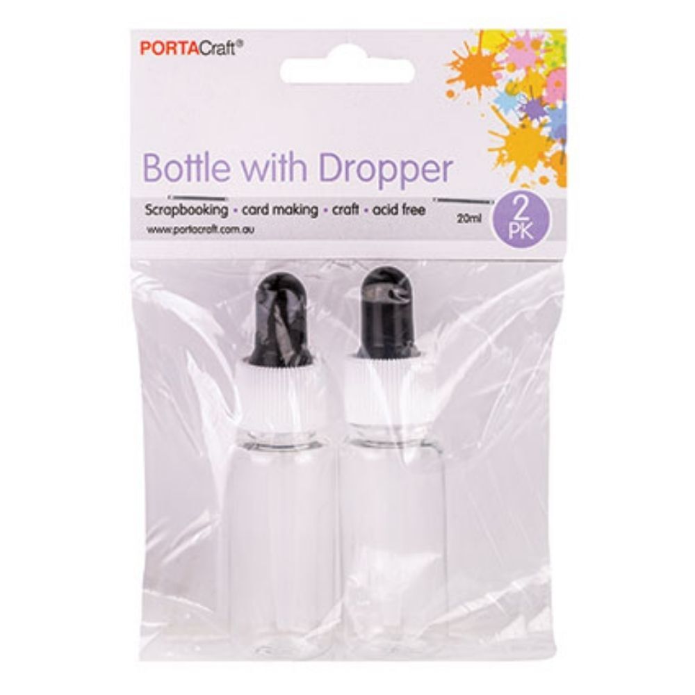 Bottle with Dropper 20ml 2pc