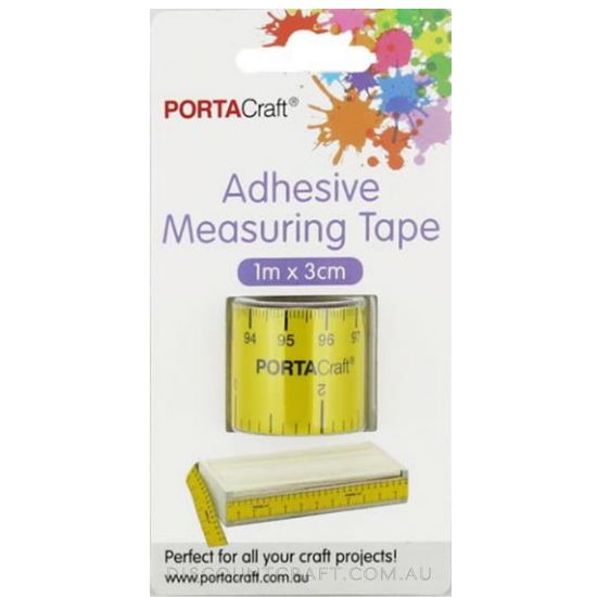 Adhesive Measuring Tape 100cm x 3cm Self-Adhesive