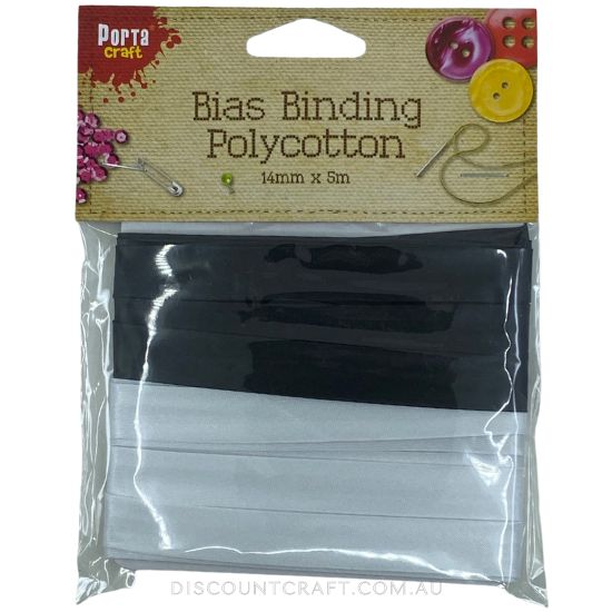 Bias Binding Polycotton 14mm x 5m