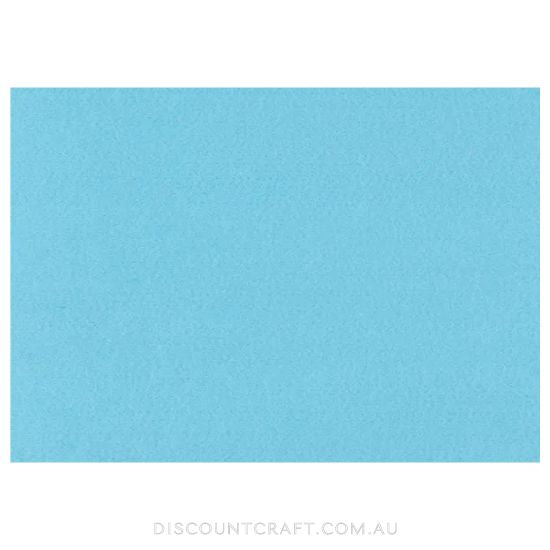 Felt Sheet A4 Size 1pk - Sky Blue