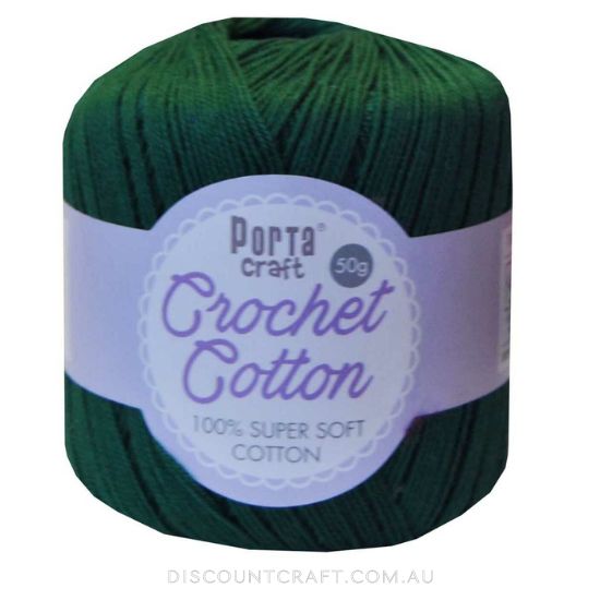 Crochet Cotton 50g 145m 3ply - Bottle