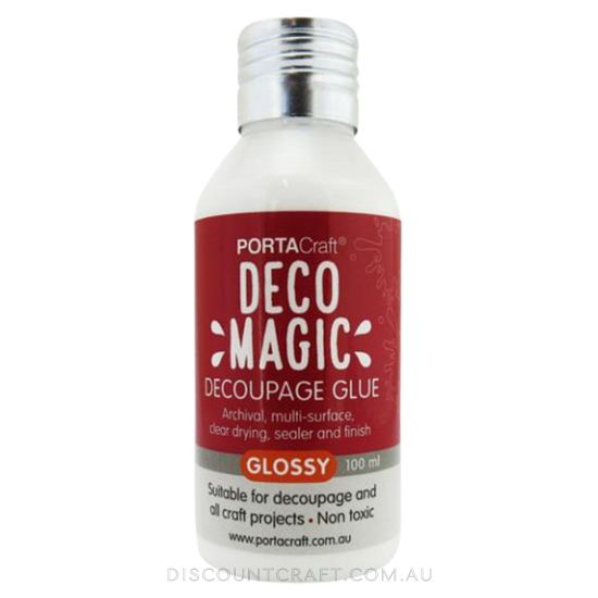 Deco Magic Decoupage Glue Glossy 100ml