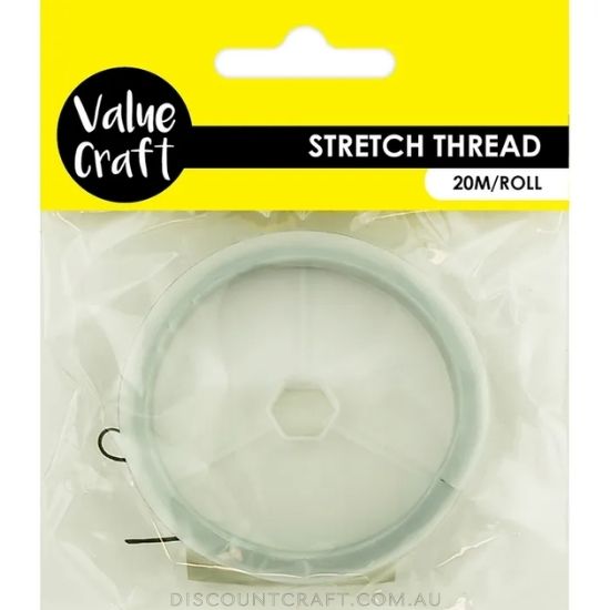 Easy Knot Stretch Thread Roll 20m - Black