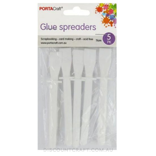 Glue Spreaders Plastic 11cm 5pk