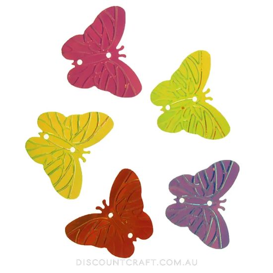 Holographic Butterfly Scatters 3cm 20g