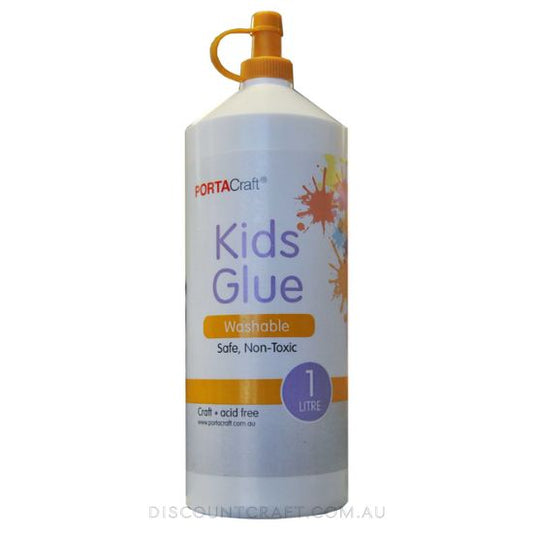 Kids Glue Washable PVA 1 Litre