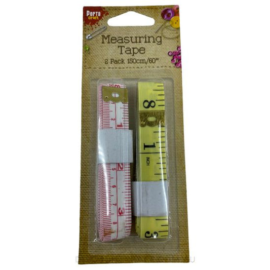 Measuring Tape 2pk 150cm