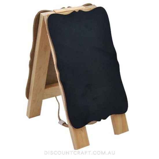 Mini Chalkboard Easel Double Sided 114x177mm Discount Craft