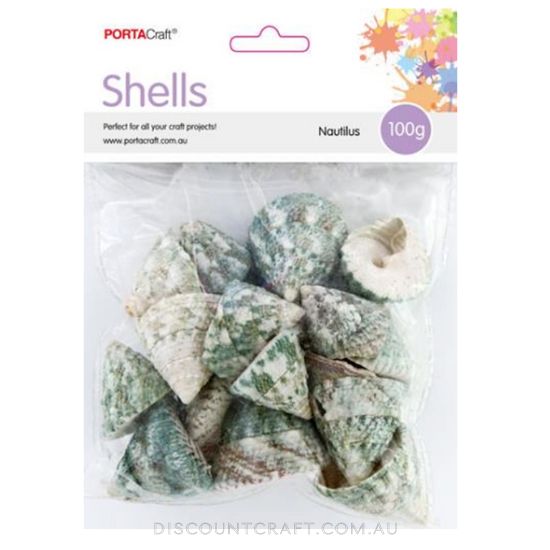 Nautilus Sea Shells - 100g - Discount Craft