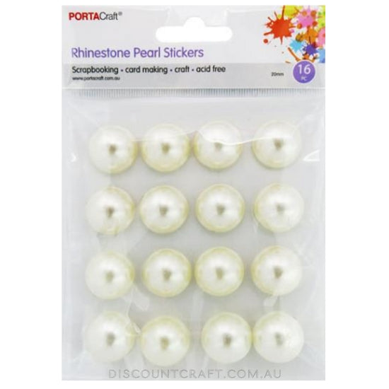 Large Pearls 20mm 16pc