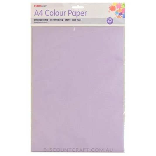 A4 Paper 80gsm 25pk - Lilac