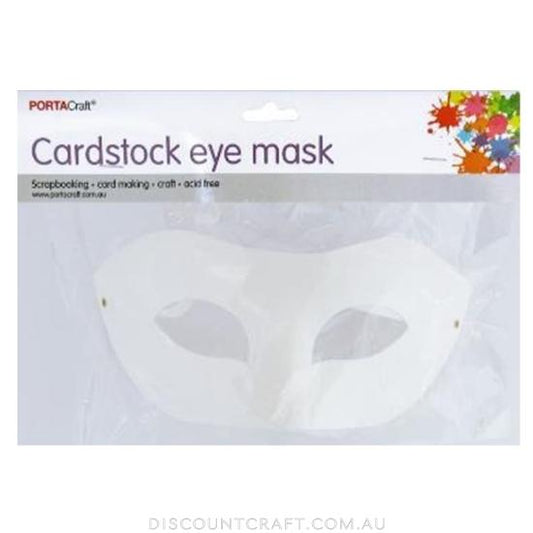 Cardstock Eye Mask 21x10cm