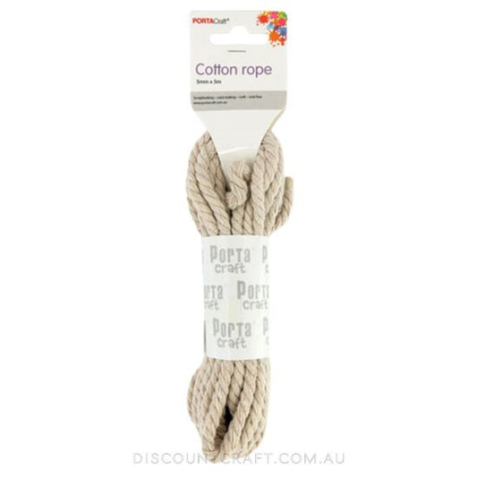 Cotton Rope 5mm 5m