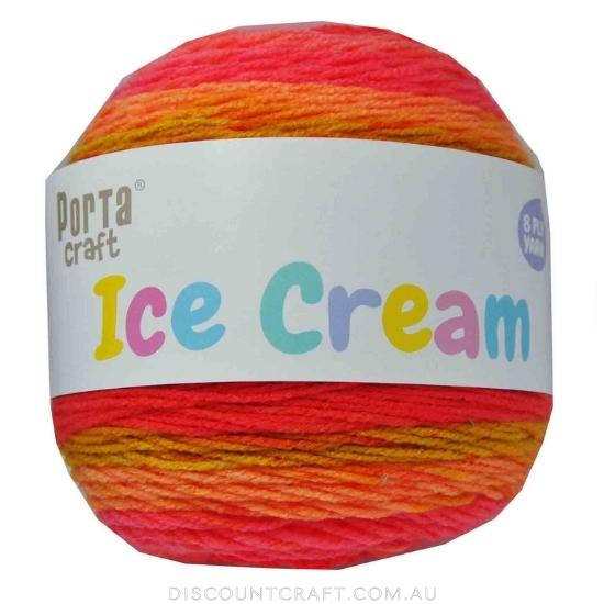 Ice Cream Yarn 200g 380m 8ply - Lime Musk