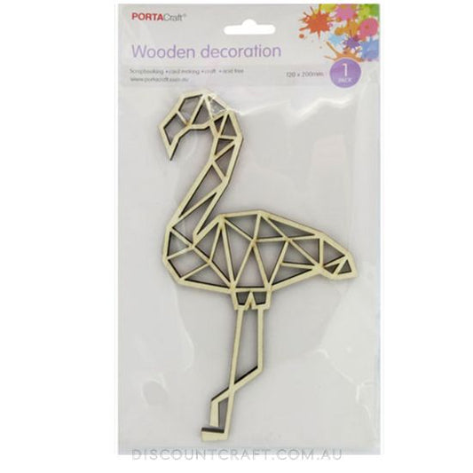 Laser Cut Shapes 120x200mm 1pk - Flamingo