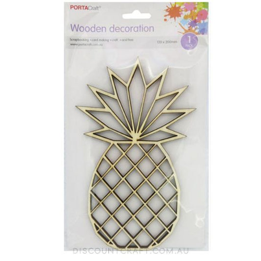 Laser Cut Shapes 120x200mm 1pk - Pineapple