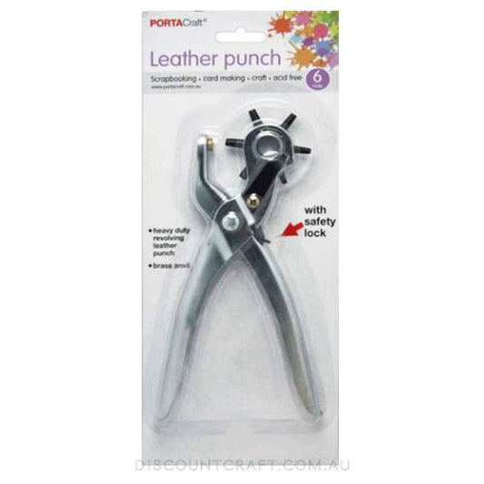 Leather Punch 6 Sizes