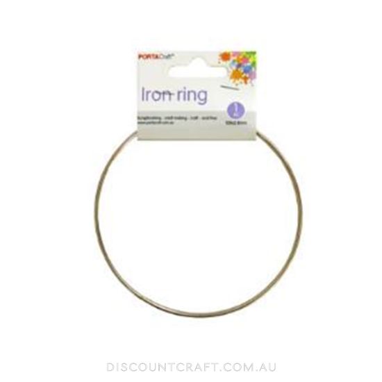 Golden Heavy Quality Metal Rings Set Of 8 main image 1