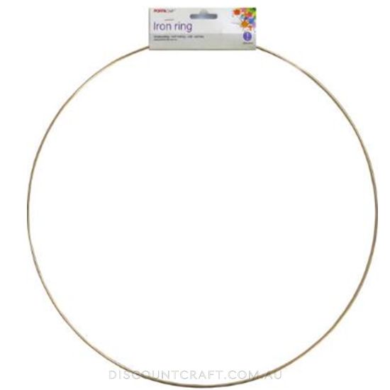 Gold Metal Rign Metal Rings & Hoops - Discount Craft