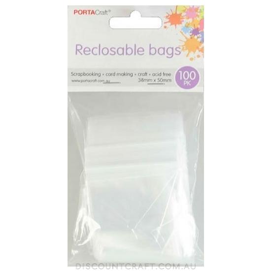 Collect Save Protect CSP Resealable Team Set Bags - 100 Count Pack, Size 3 3/8" X 4"